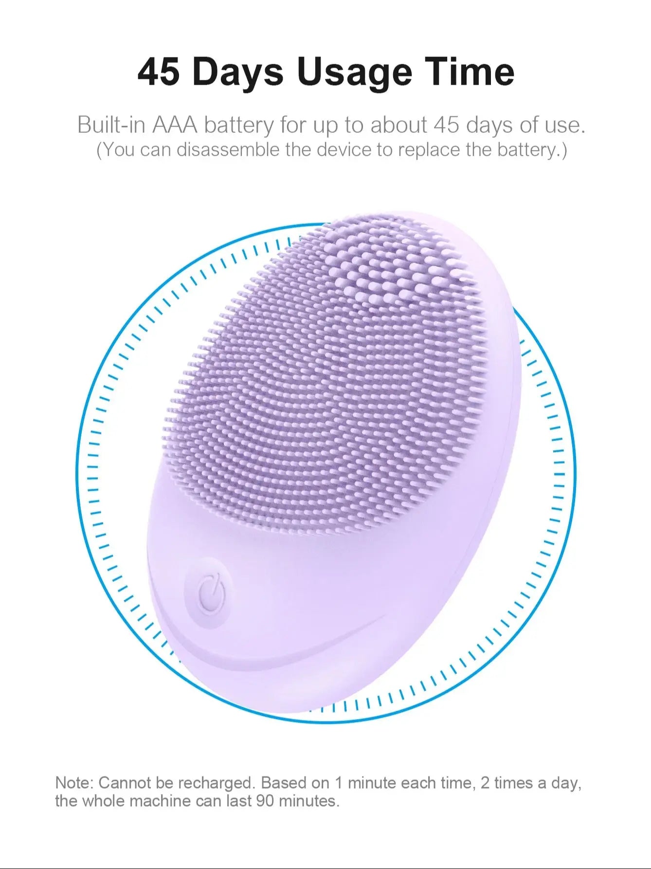 SilkSonic Facial Cleanser - Pink