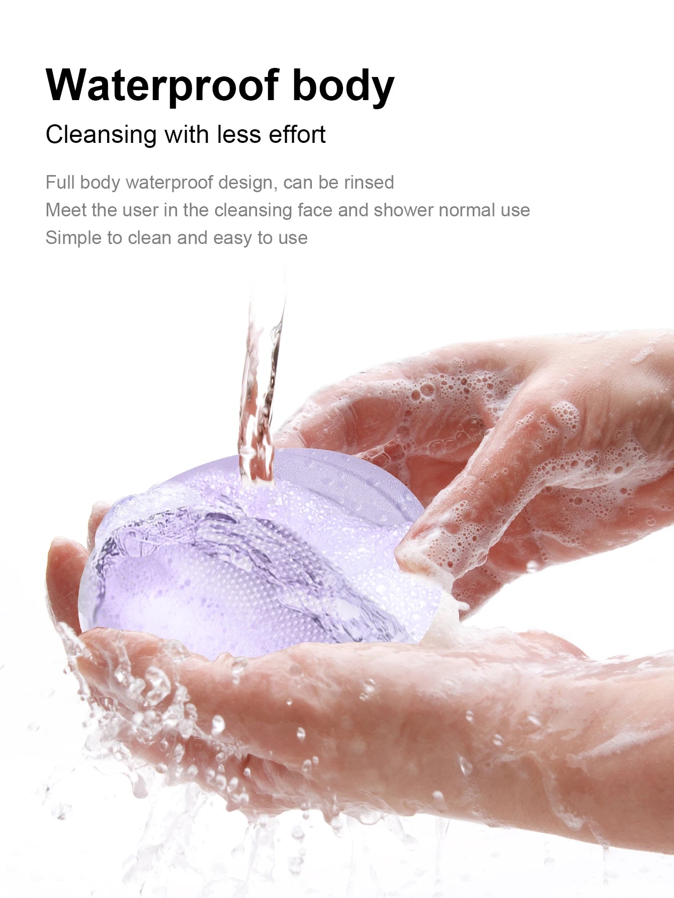 SilkSonic Facial Cleanser - Purple